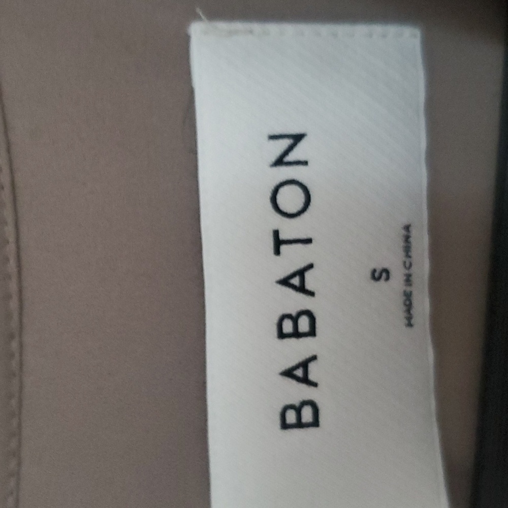 Babaton jacket, size small, tan - Picture 3 of 6